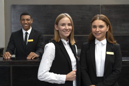 receptionists-work-elegant-suits